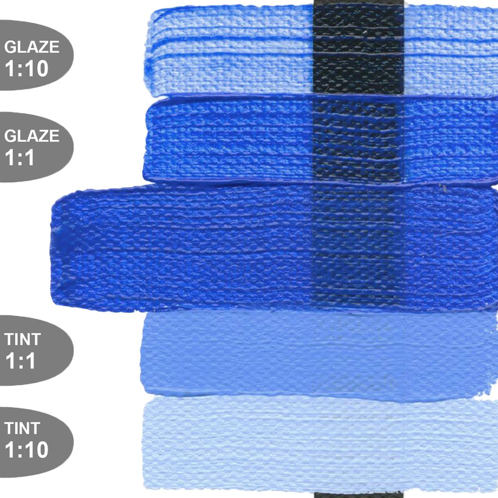 Golden HEAVY BODY ACRYLICS, Anthraquinone Blue