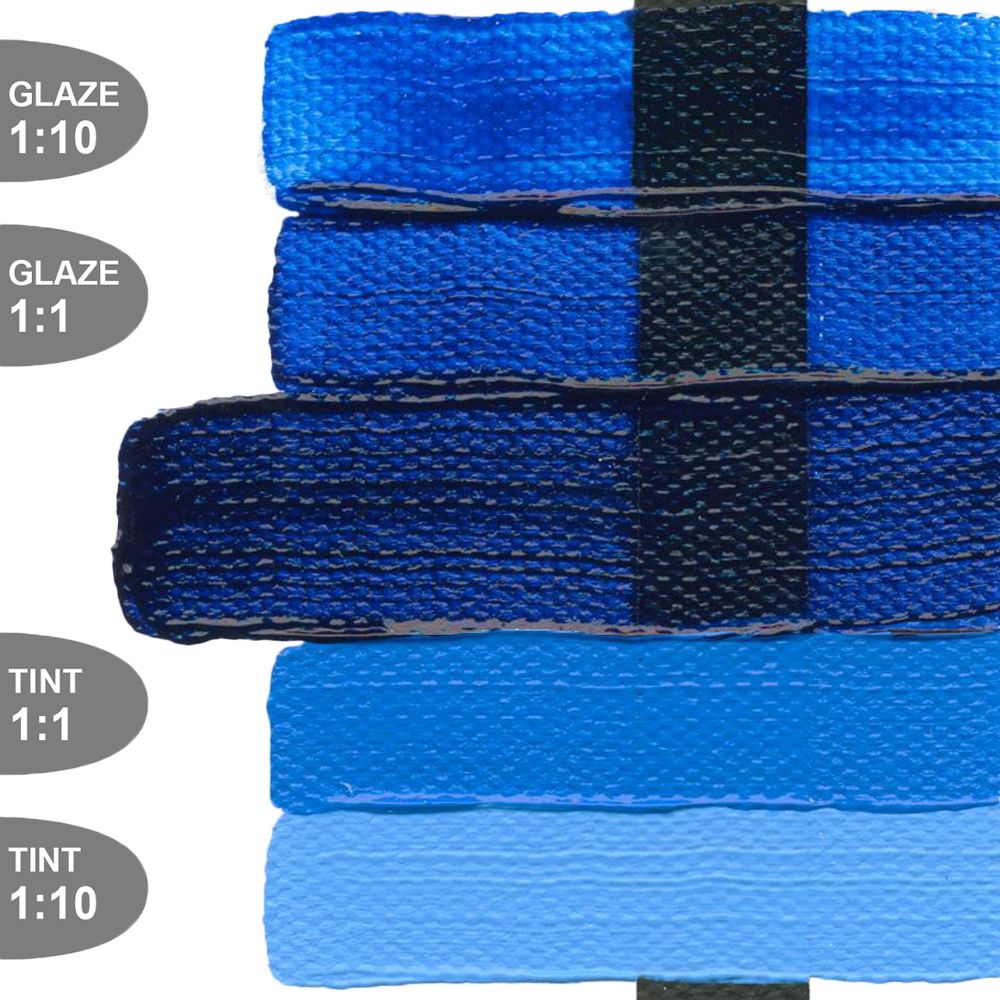 Golden HEAVY BODY ACRYLICS, Anthraquinone Blue