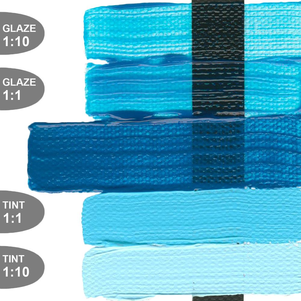 Golden HEAVY BODY ACRYLICS, Anthraquinone Blue