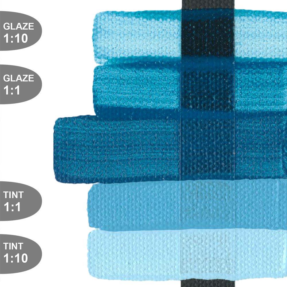 Golden HEAVY BODY ACRYLICS, Anthraquinone Blue