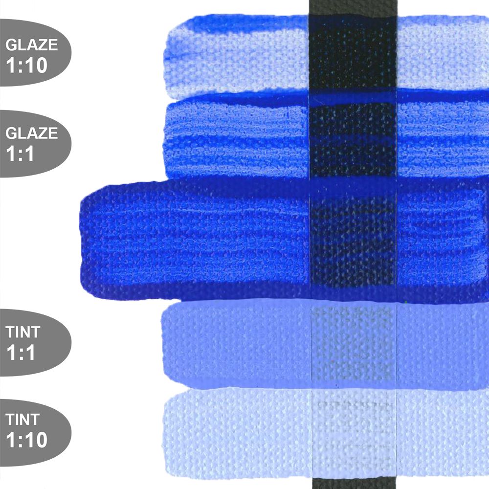 Golden HEAVY BODY ACRYLICS, Anthraquinone Blue