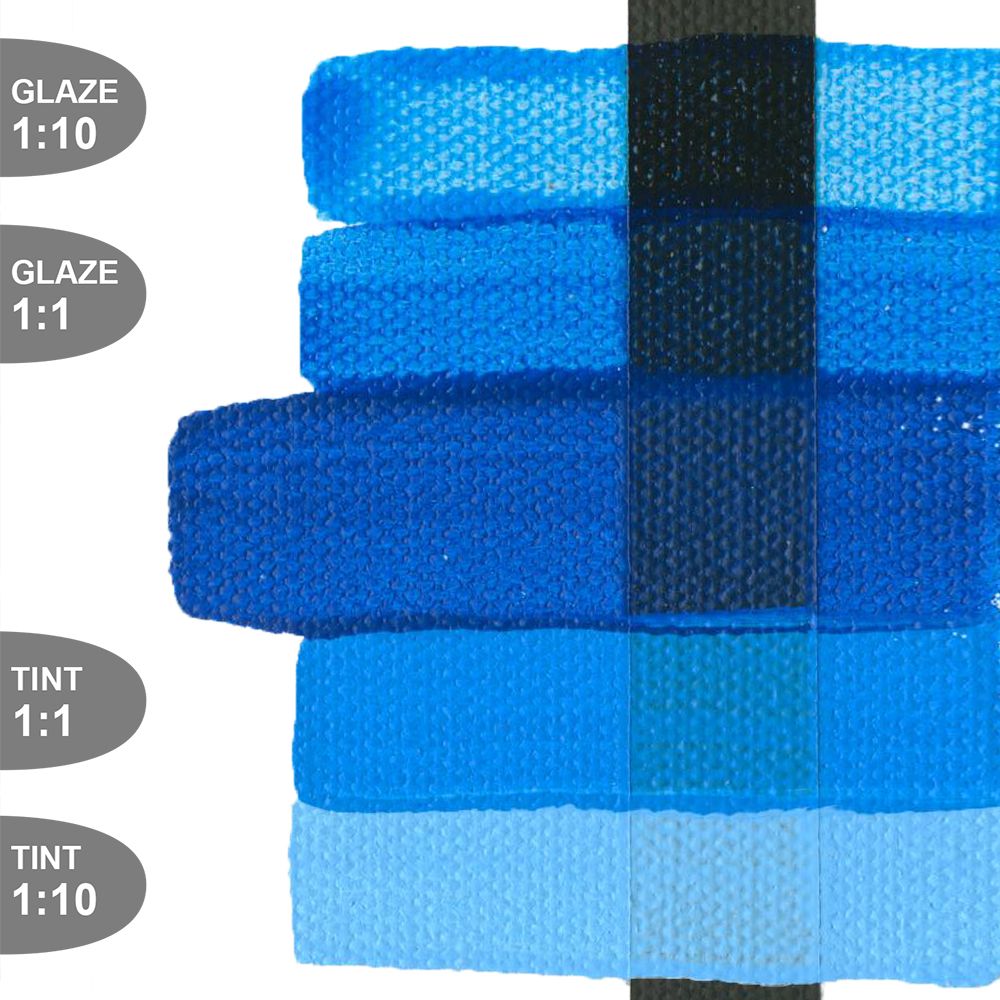 Golden HEAVY BODY ACRYLICS, Anthraquinone Blue