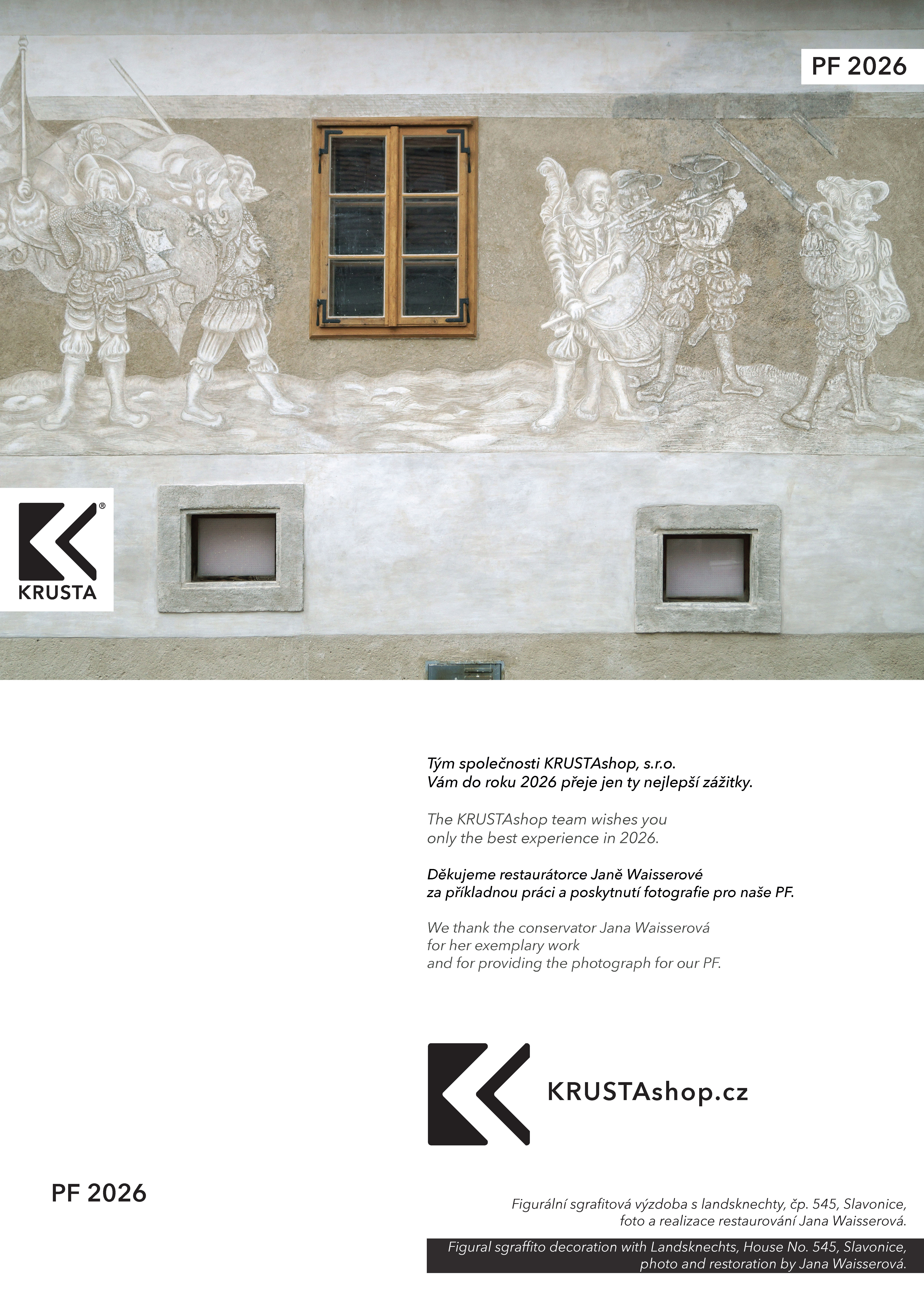 Krustashop PF 2026 - Jana Waisserová