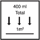 Cca 0,2 l/m²