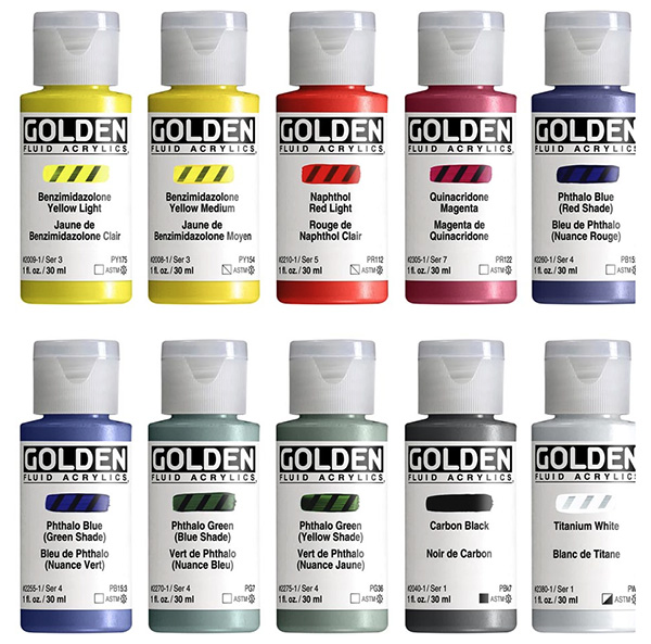Fluid Colors - tekuté barvy