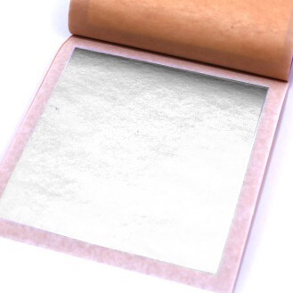 Pravé plátkové stříbro a další kovy