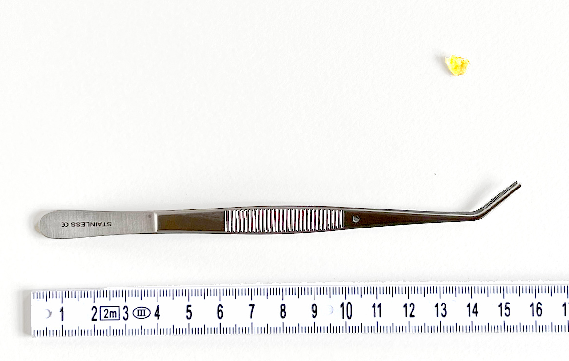 Pinzeta lomená 16 cm