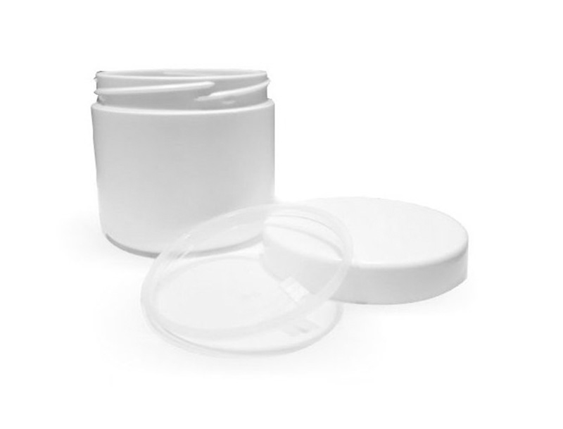 Dóza s membránou a uzávěrem, 250ml, bílá, HDPE