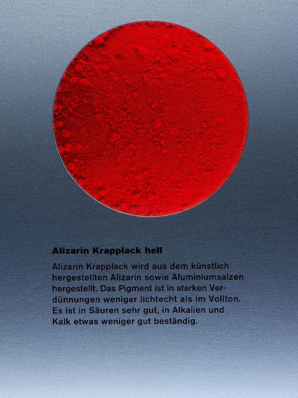 Alizarin Karmínová červená, světlá