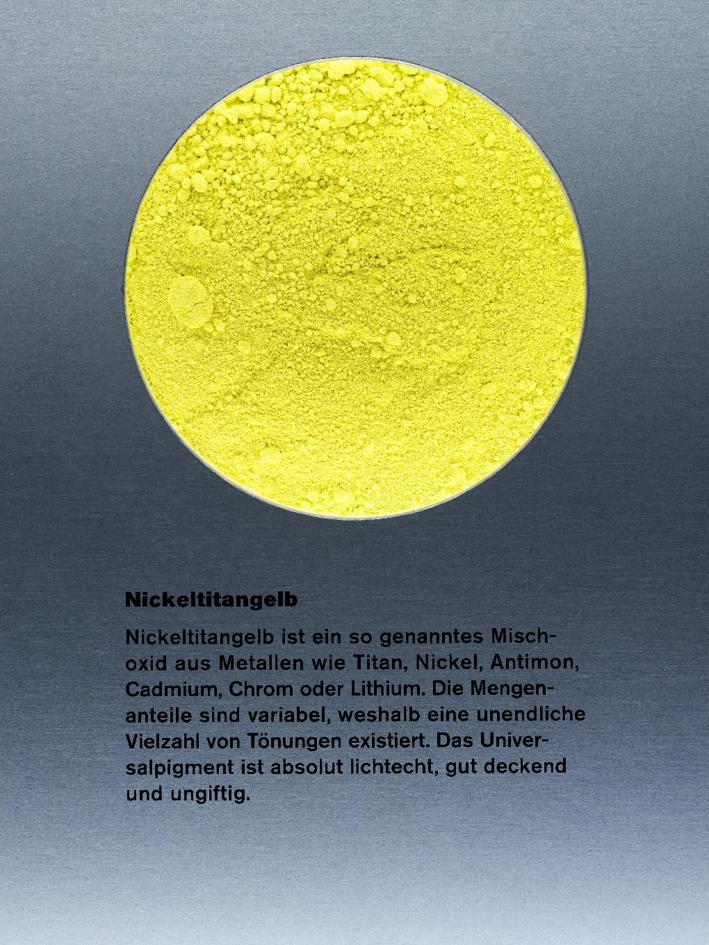 Nikl-Titanová žlutá, 1 kg