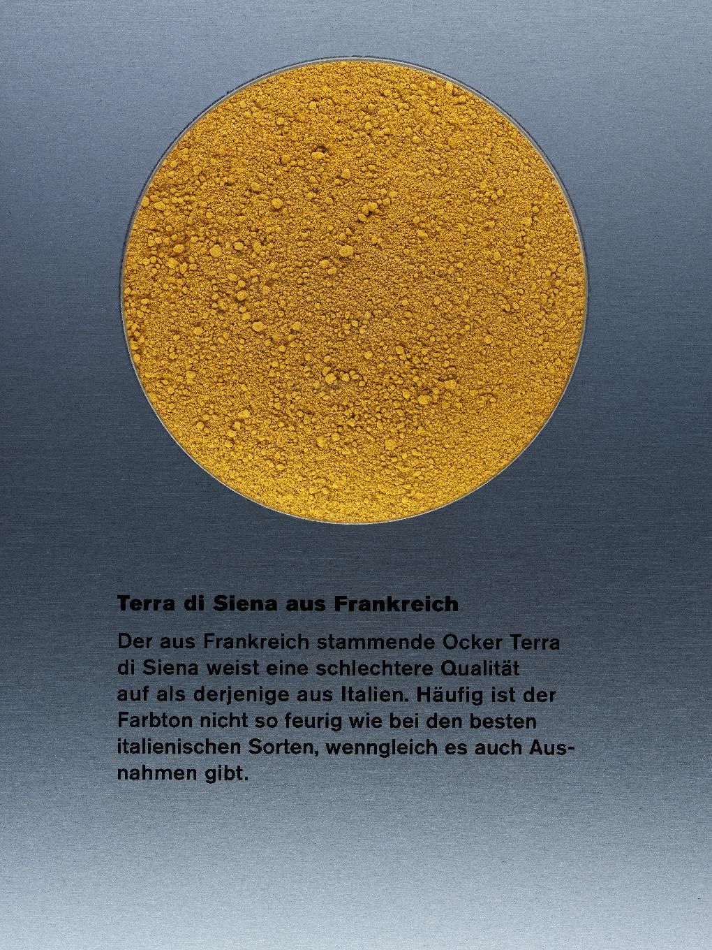 Sienna přírodní, z Francie, 100 g