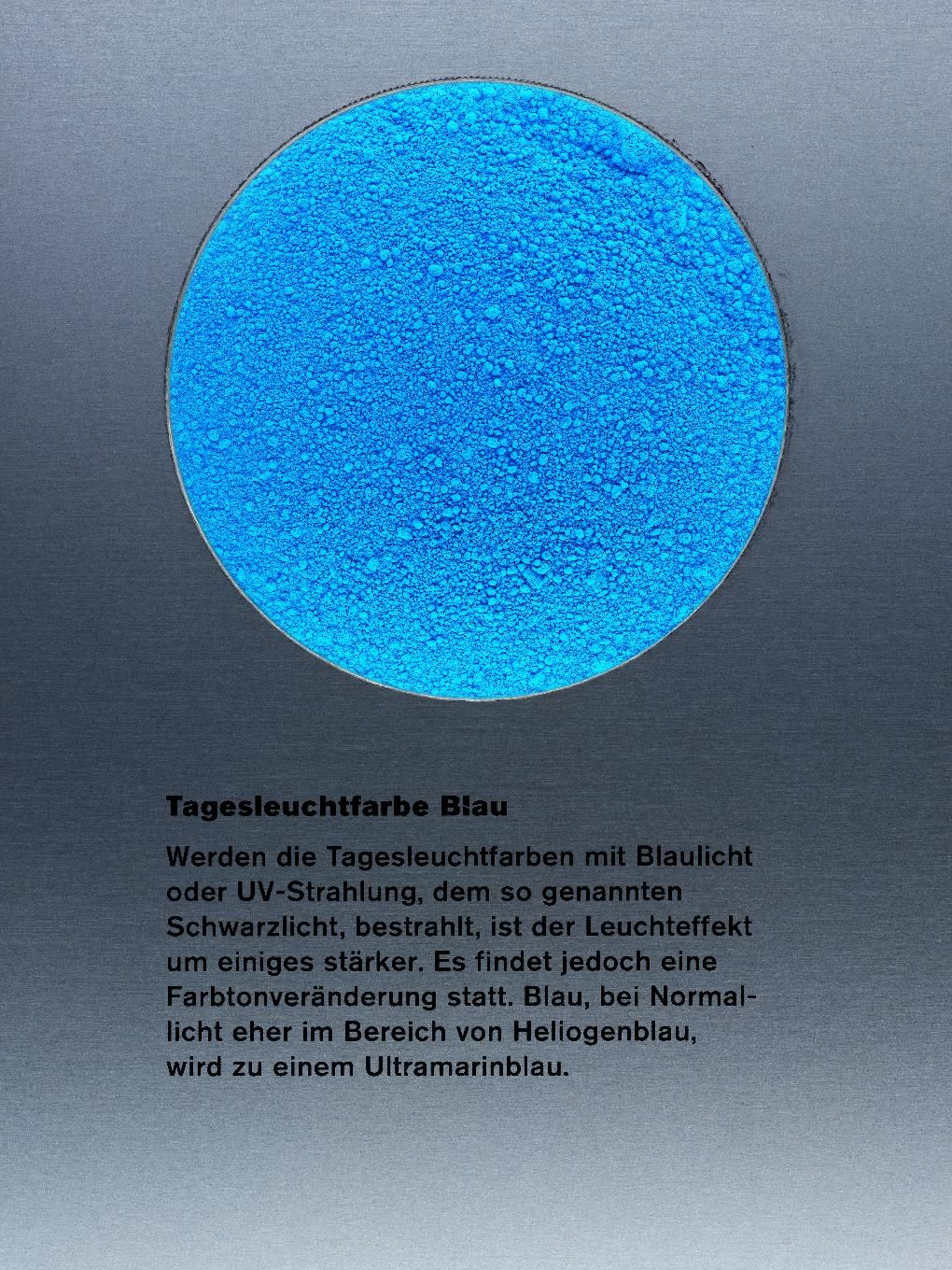 Fluorescenční pigment modrý, 100 g