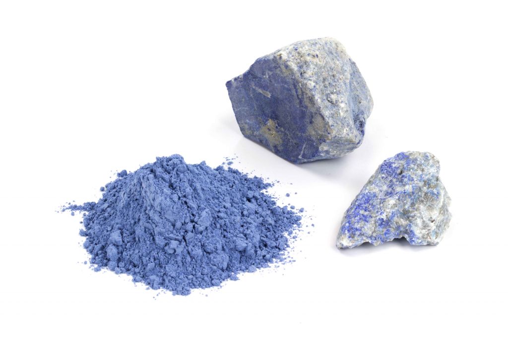 Lapis Lazuli, šedomodrý