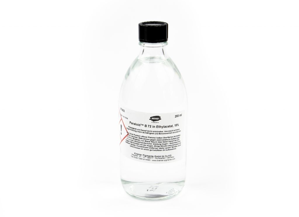 Paraloid™ B 72 v 15% ethyl acetátu, s UV ochranou, 1 l