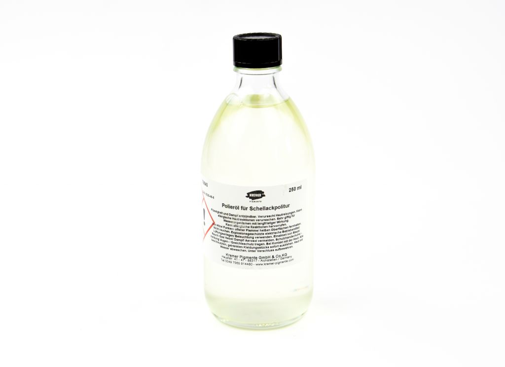 Leštící olej pro šelakovou polituru, 100 ml