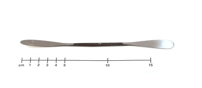 Špachtle, kulatá / kulatá, 18 cm