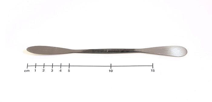 Špachtle, kulatá / kulatá, 19,5 cm