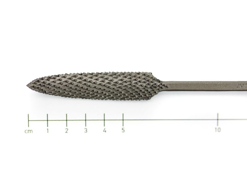 Rašple velká, špičatá / kulatá, 24 cm