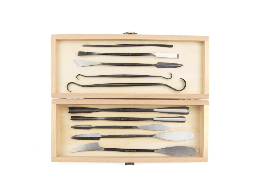 Sada restaurátorkých špachtlí