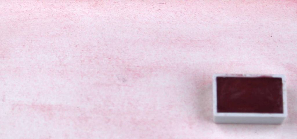 Kremer akvarel - Thulit (plast, 3 x 1,8 x 1 cm)
