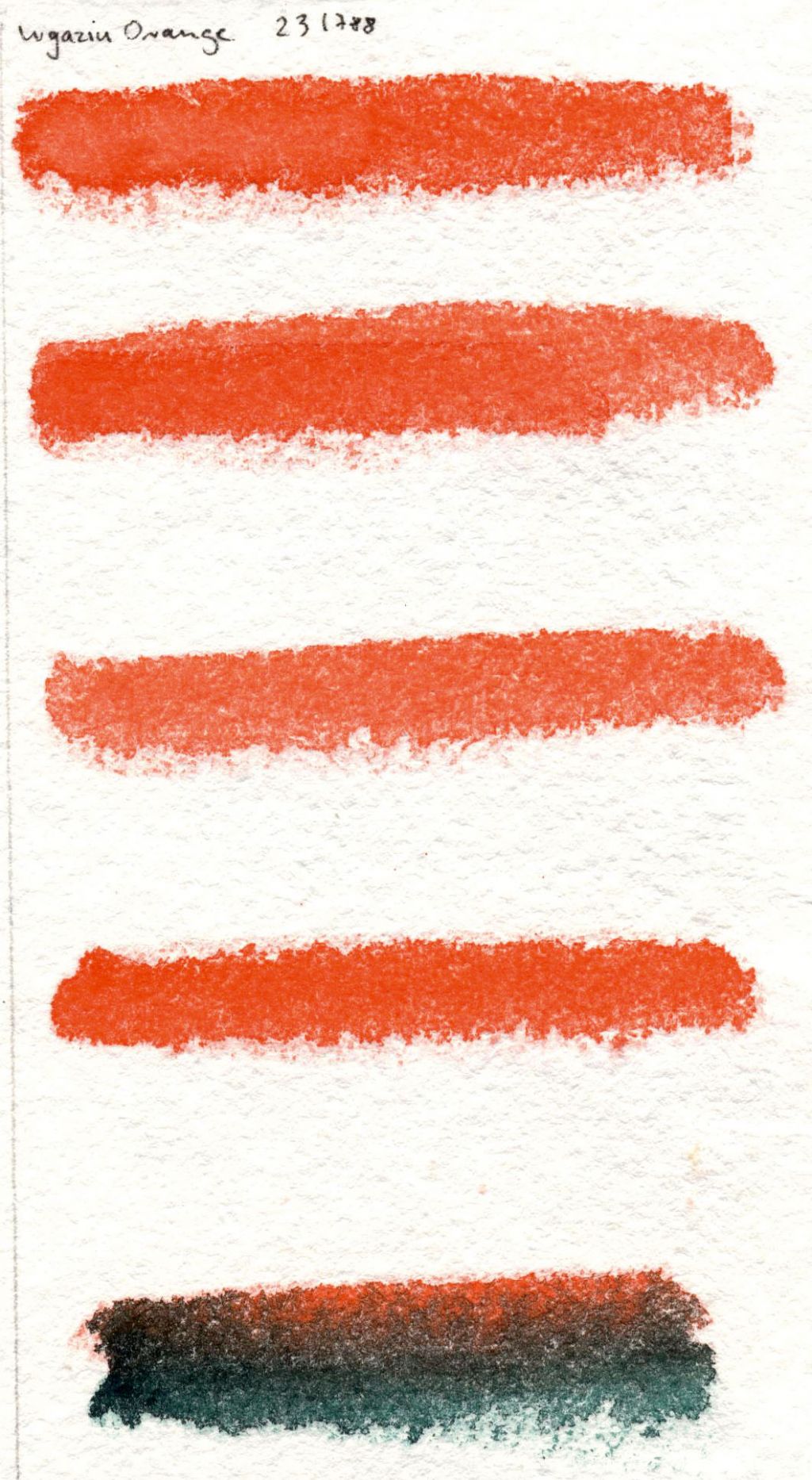Kremer Akvarel - Oranžová DPP RA, PO 73 (plast, 3 x 1,8 x 1 cm)
