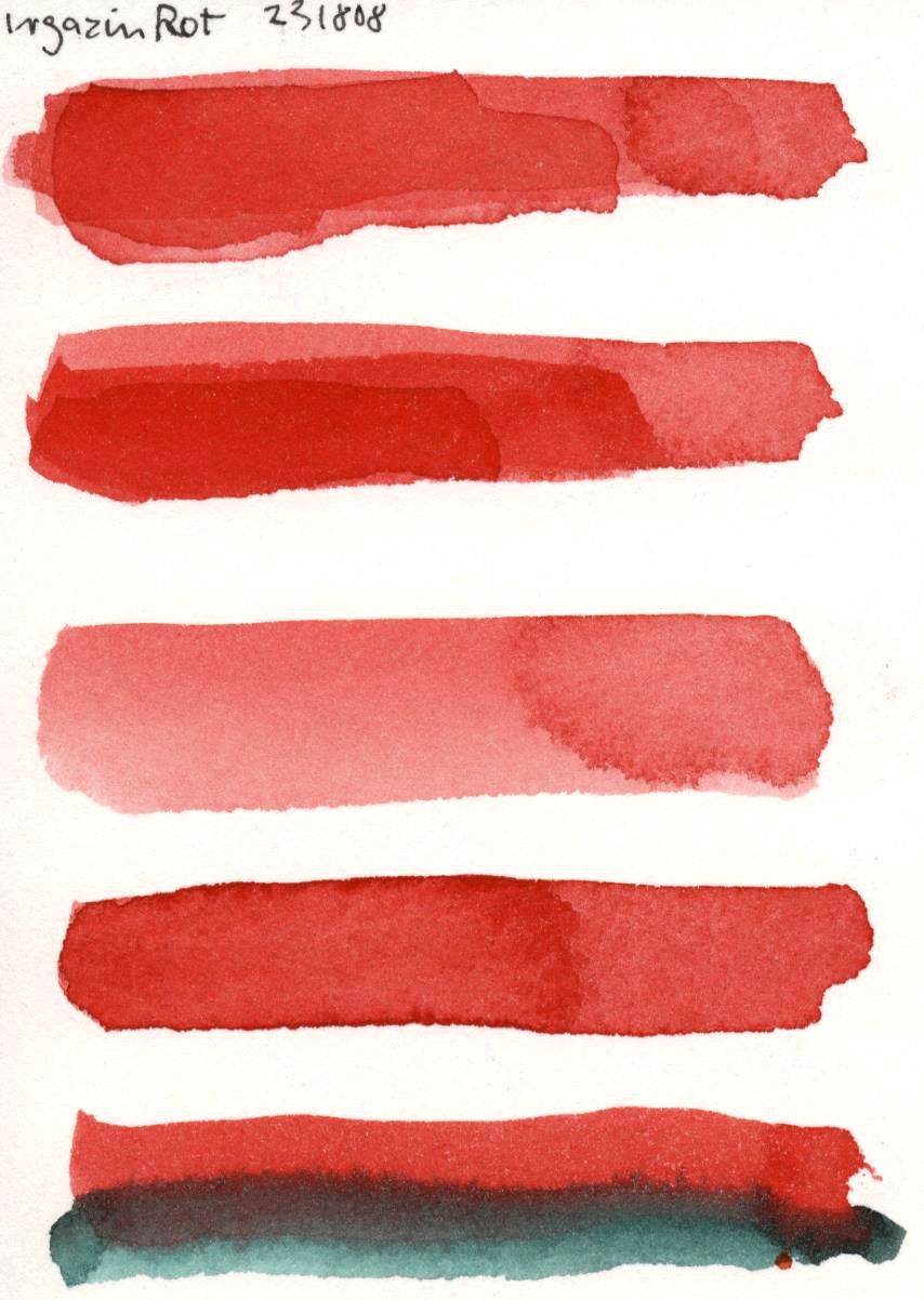 Kremer akvarel - červený DPP BO, PR 254 (plast, 3 x 1,8 x 1 cm)