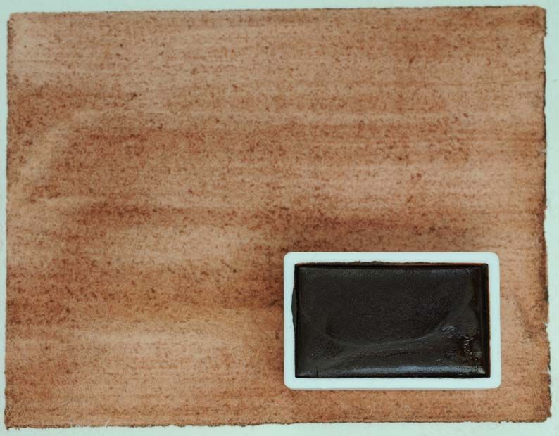 Kremer akvarel - Gubbio červená (plast, 3 x 1,8 x 1 cm)