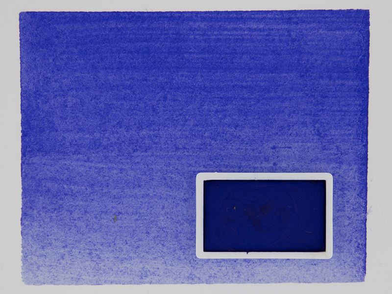 Kremer akvarel - ultramarínově modrý, velmi tmavý (plast, 3 x 1,8 x 1 cm)