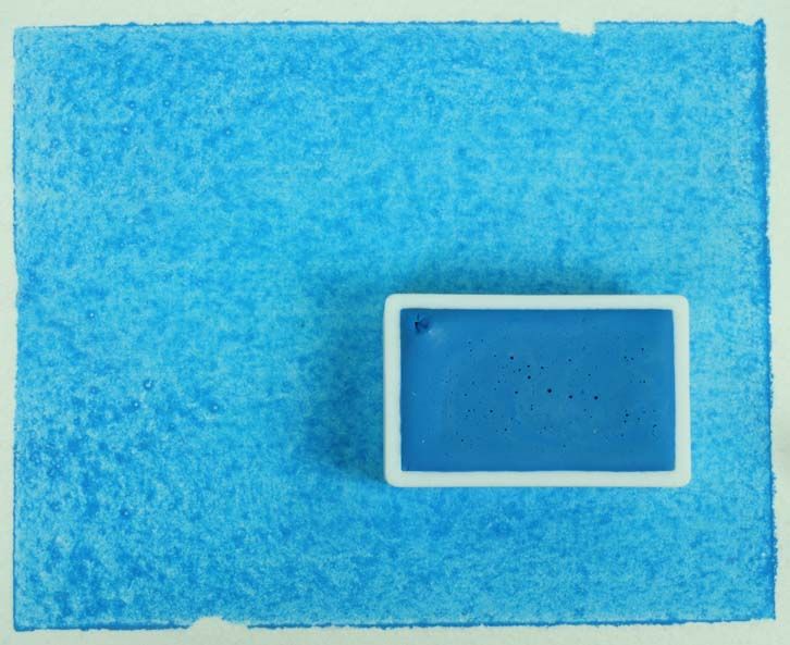 Kremer akvarel - zirkonium blankytně modrá (plast, 3 x 1,8 x 1 cm)