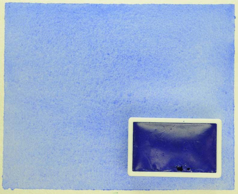 Kremer akvarel - kobaltově modrá tmavá (plast, 3 x 1,8 x 1 cm)