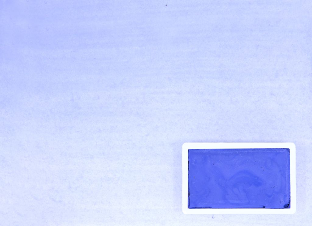 Kremer akvarel - kobaltově modrá bledá (plast, 3 x 1,8 x 1 cm)