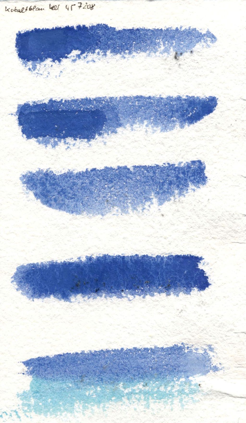 Kremer akvarel - kobaltově modré světlo (plast, 3 x 1,8 x 1 cm)