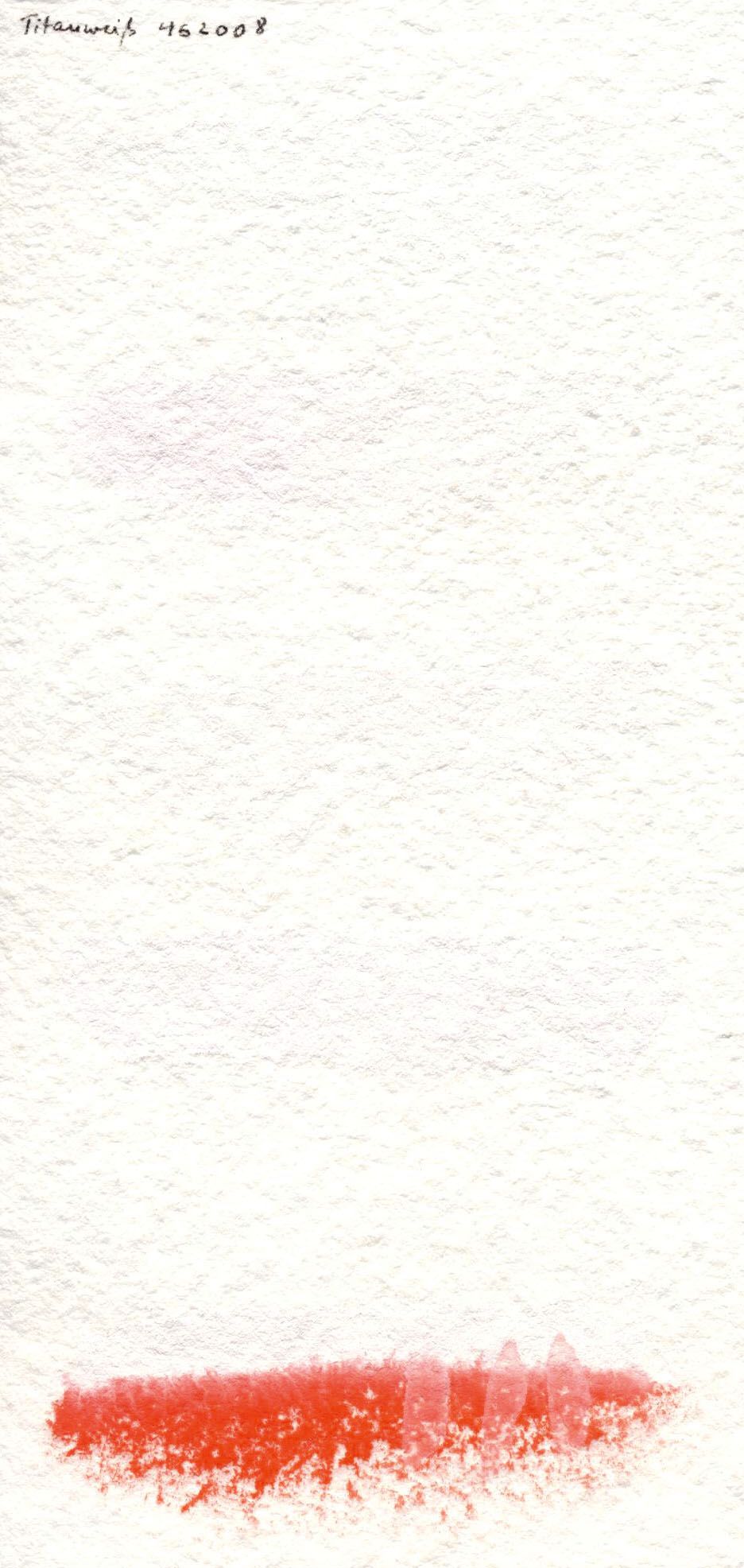 Kremer akvarel - titanově bílý rutil (plast, 3 x 1,8 x 1 cm)