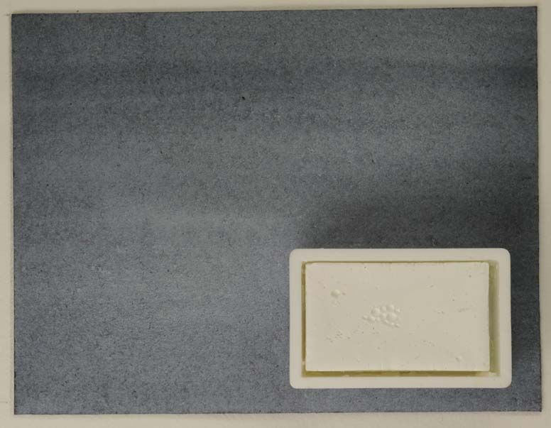 Kremer akvarel - zinková bílá (plast, 3 x 1,8 x 1 cm)