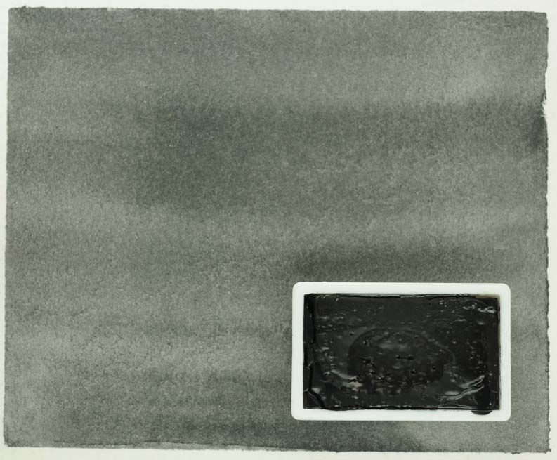 Kremer akvarel - pec černá (plast, 3 x 1,8 x 1 cm)