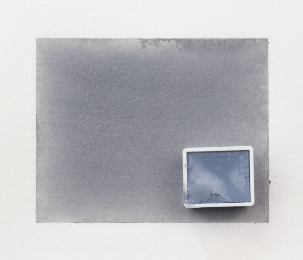 Kremer akvarel – studená šedá č. 1 (plast, 2 x 1,6 x 1cm)
