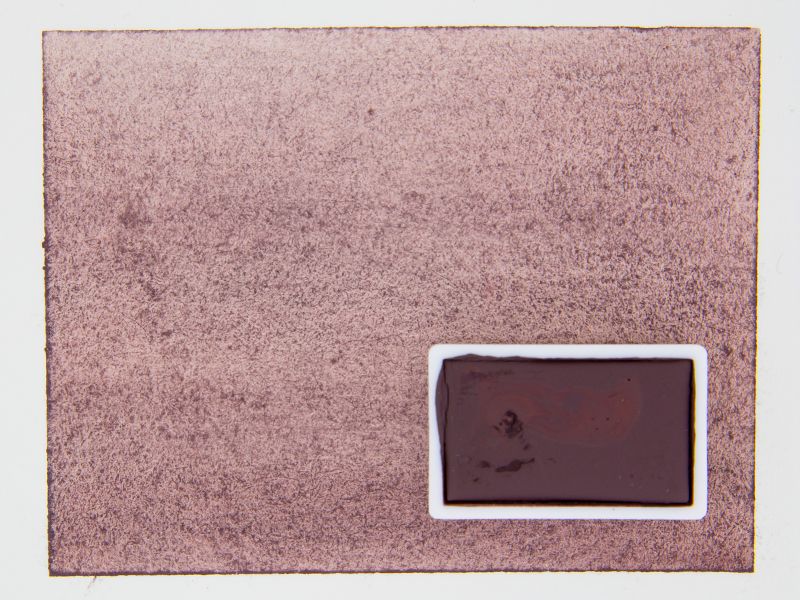 Kremer akvarel - Iron Glimmer Fialová  (plast, 3 x 1,8 x 1 cm)