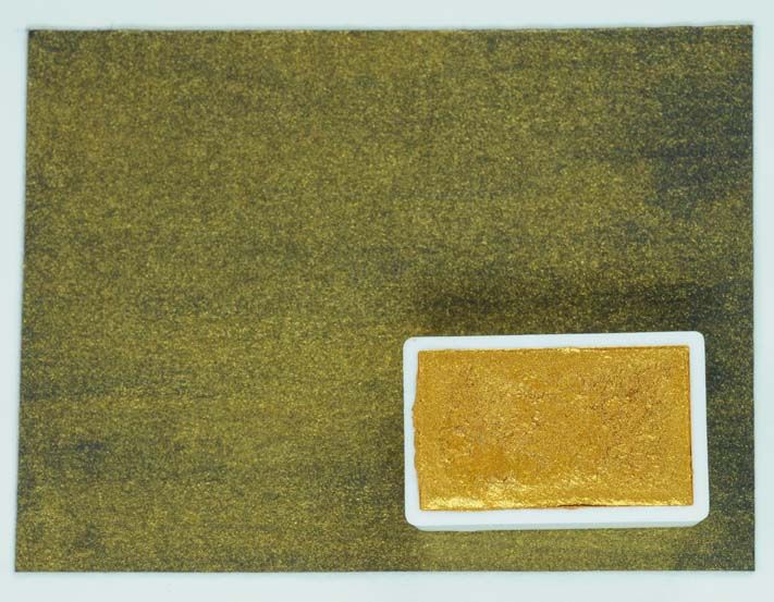 Akvarel Kremer - IRIODIN® 303 ROYAL GOLD (plast, 3 x 1,8 x 1 cm)