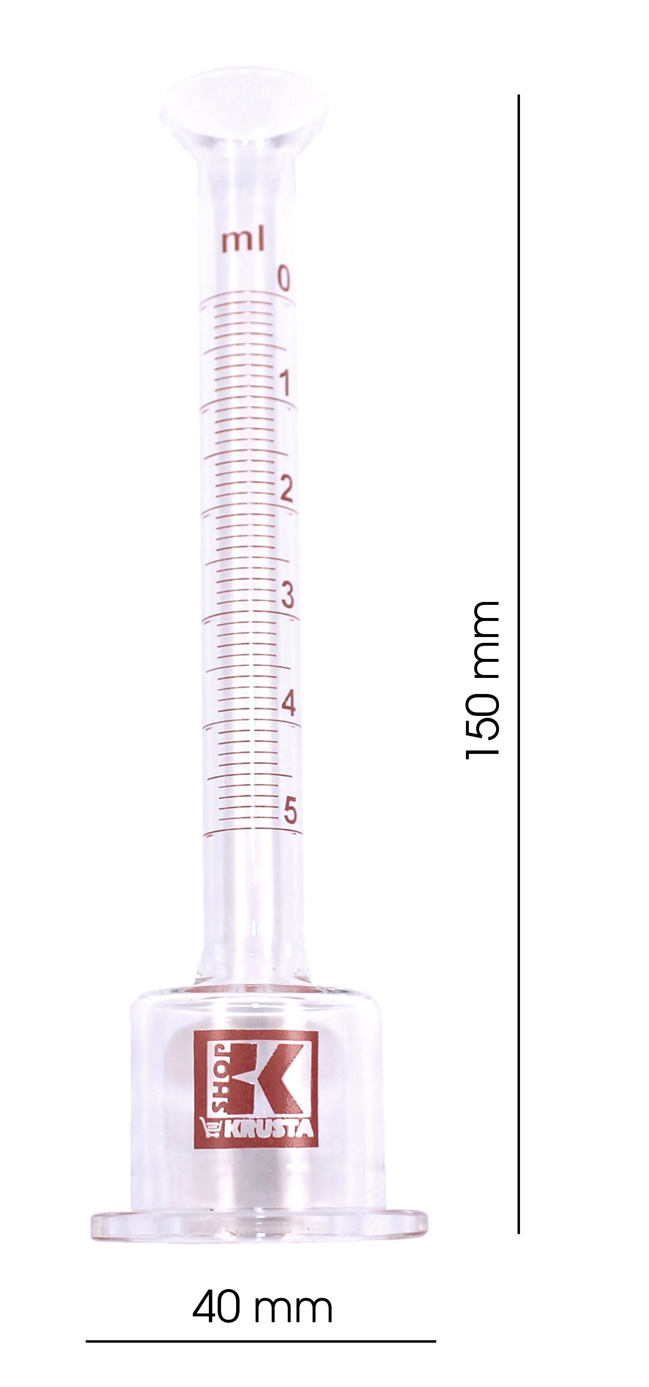 Karstenova trubice na vodorovné plochy