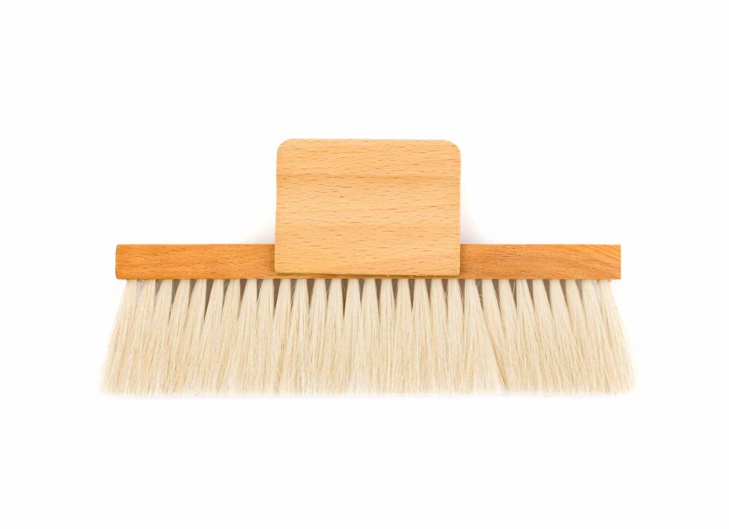 Kartáč s rukojetí kozí srst 15cm, 1 ř