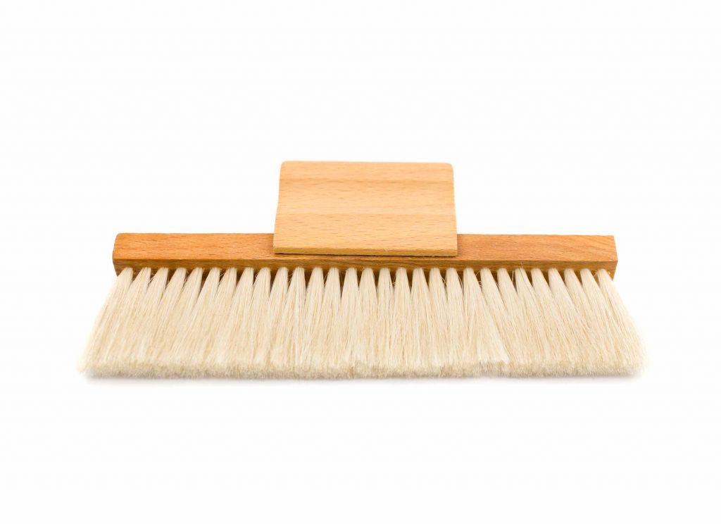 Kartáč s rukojetí kozí srst 15cm, 1 ř