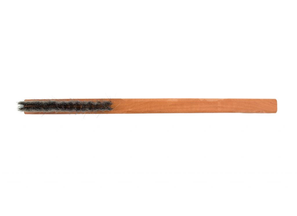 Kartáč s dlouhou rukojetí, ocelový drát V2A, 0,10 mm