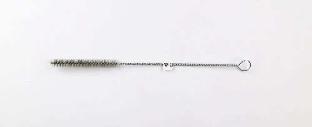Válcový kartáč, Ø 15 mm - V2A nerezový drát