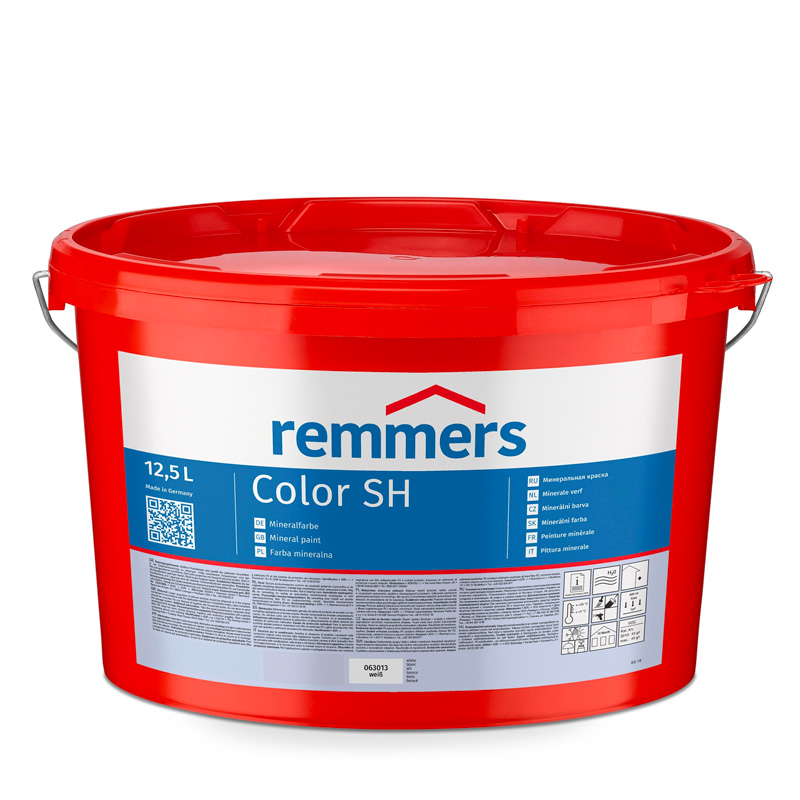 COLOR SH - Silikátová barva s jemnozrnnou strukturou, 12,5 l