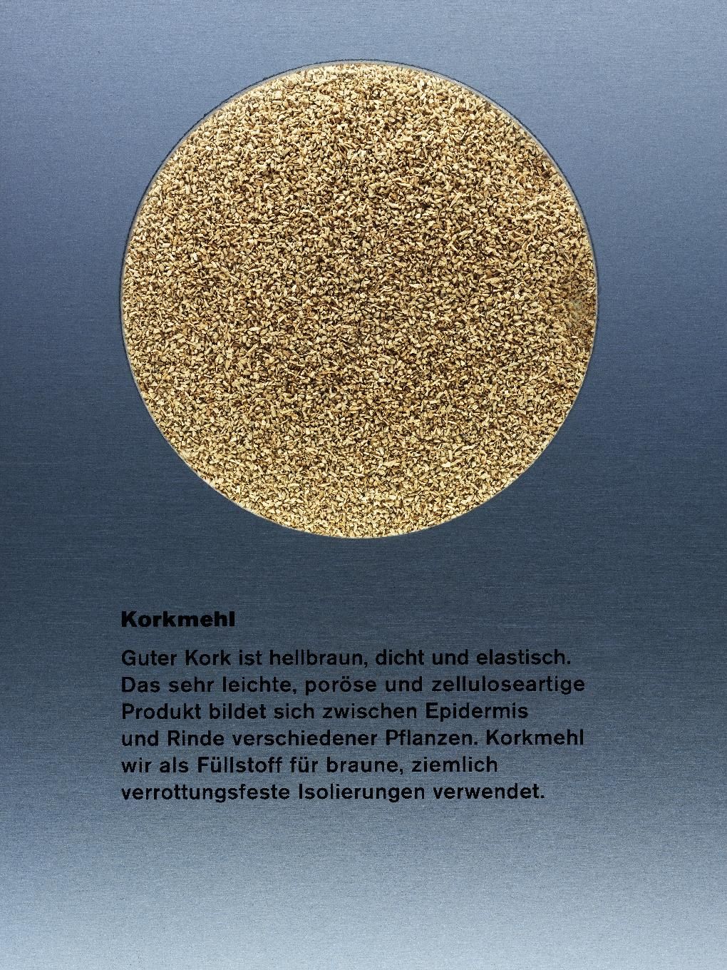 Korkový prášek