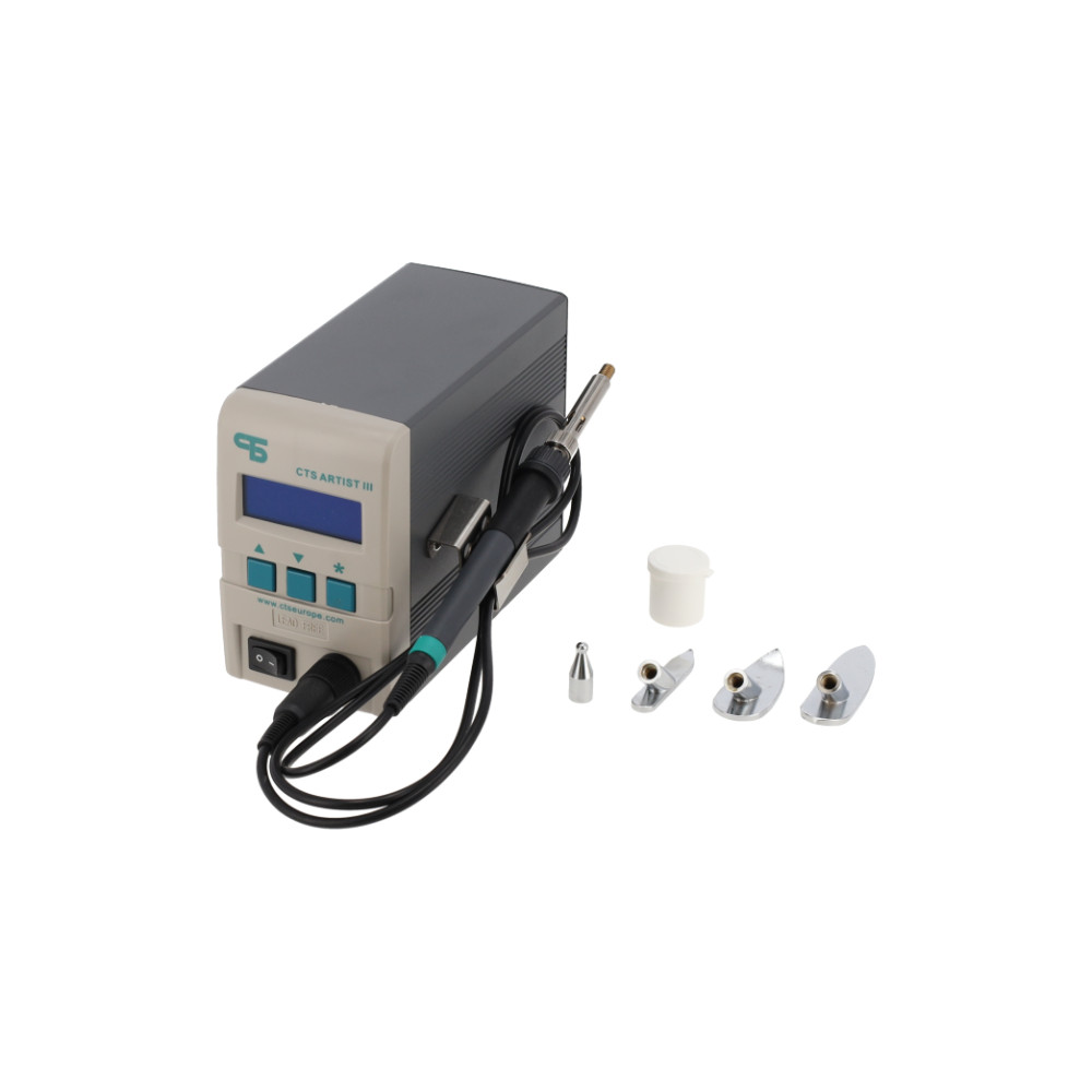 Vyhřívaná špachtle CTS Artist III, 25-420°C, set v kufříku