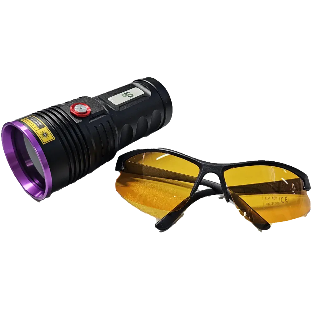 Profesionální UV LED 365 nm svítilna