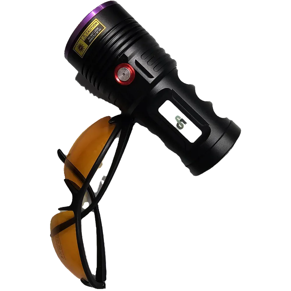 Profesionální UV LED 365 nm svítilna