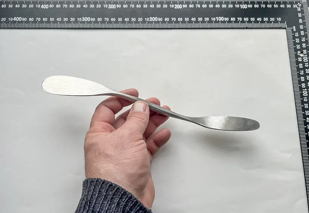 Špachtle česká, kulatá / kulatá, 7/10