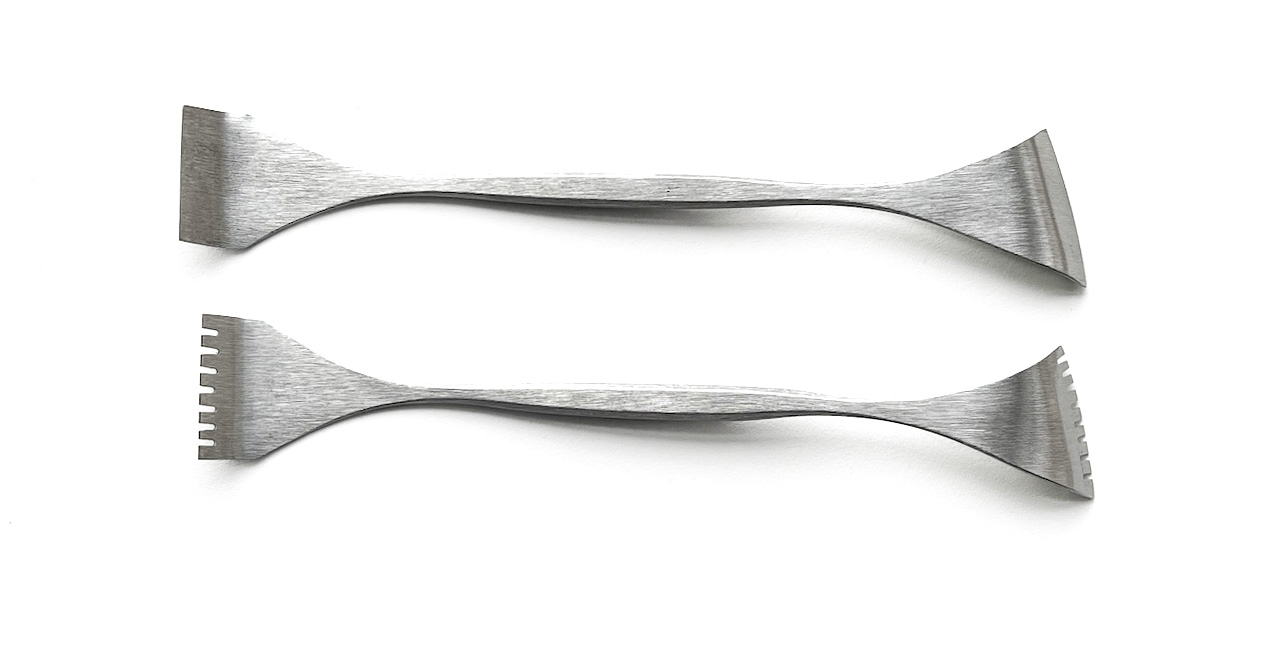 Štukatérská škrabka hladká, 19 cm